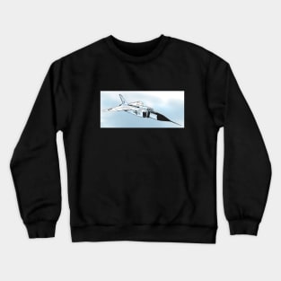 Arrow in Blue Crewneck Sweatshirt